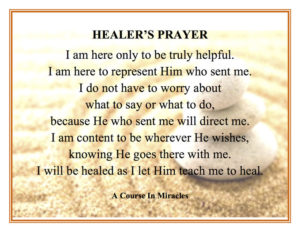 ACIM Healer's Prayer
