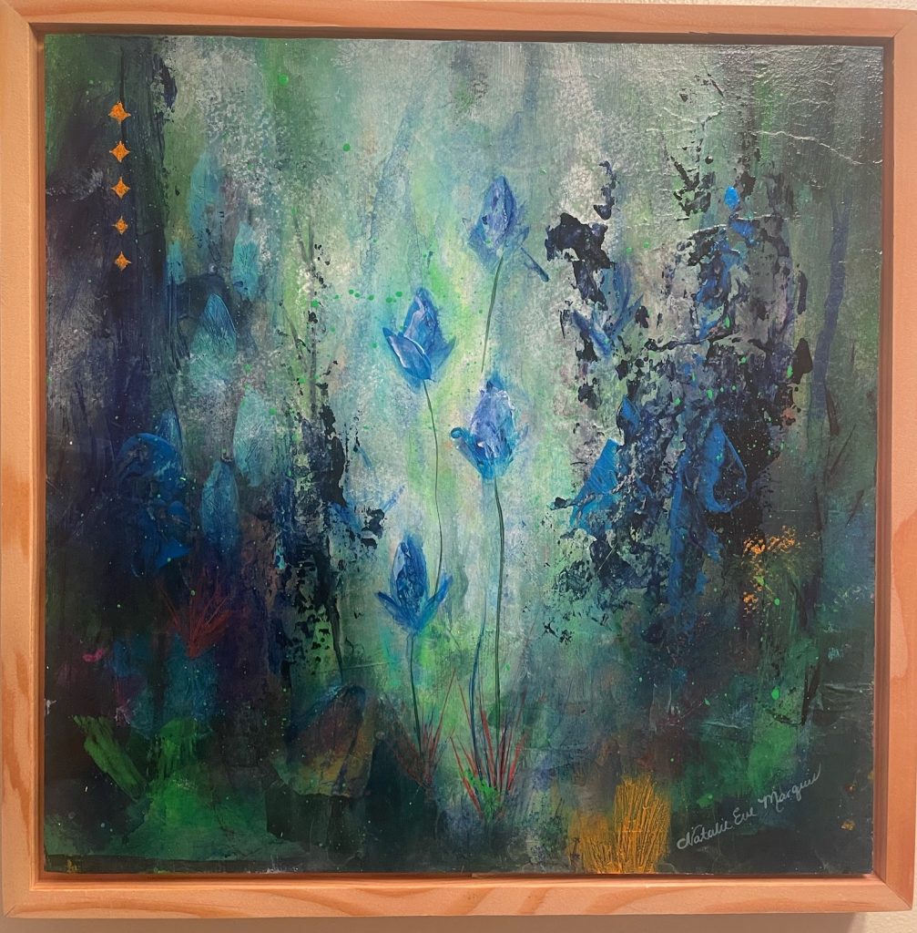 Marshscape No 10 Painting by Natalie Eve Marquis