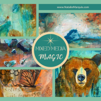 Mixed Media Magic Workshop by Natalie Marquis