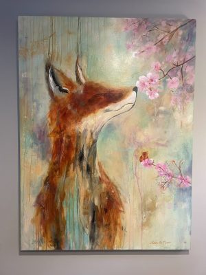 Breathe In Beauty - Fox 36" x 48" - Image 3