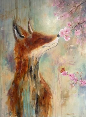 Breathe In Beauty - Fox 36" x 48"