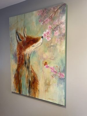 Breathe In Beauty - Fox 36" x 48" - Image 4